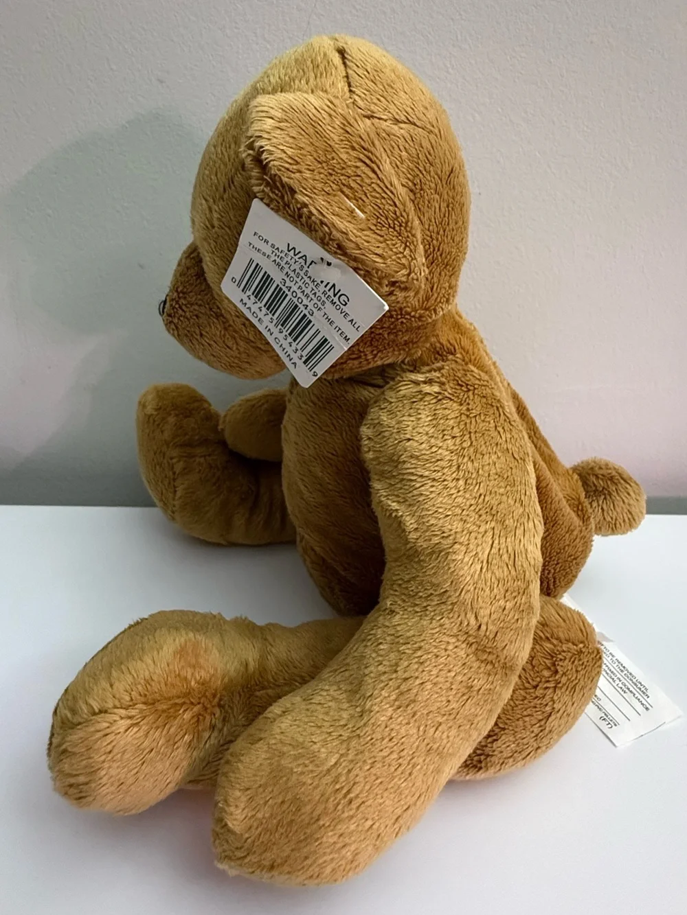 TB Toy Trading Co Classic Jointed Tan Teddy Bear Plush 12